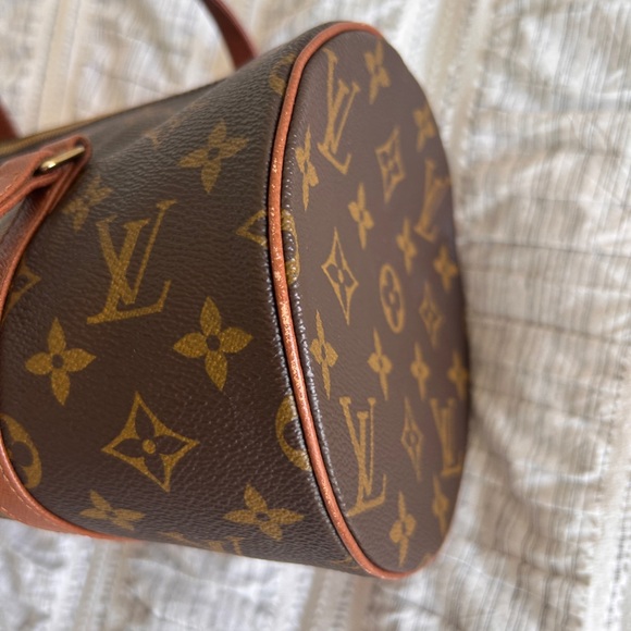 Louis Vuitton LV Hand Bag Papillon 30 Old Style Brown Monogram - Picture 15 of 16